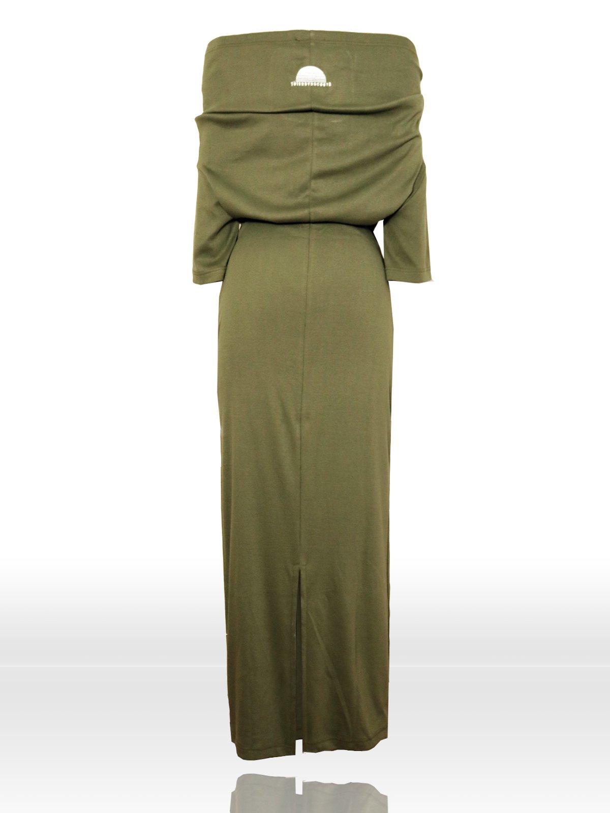 20c khaki back flat dress