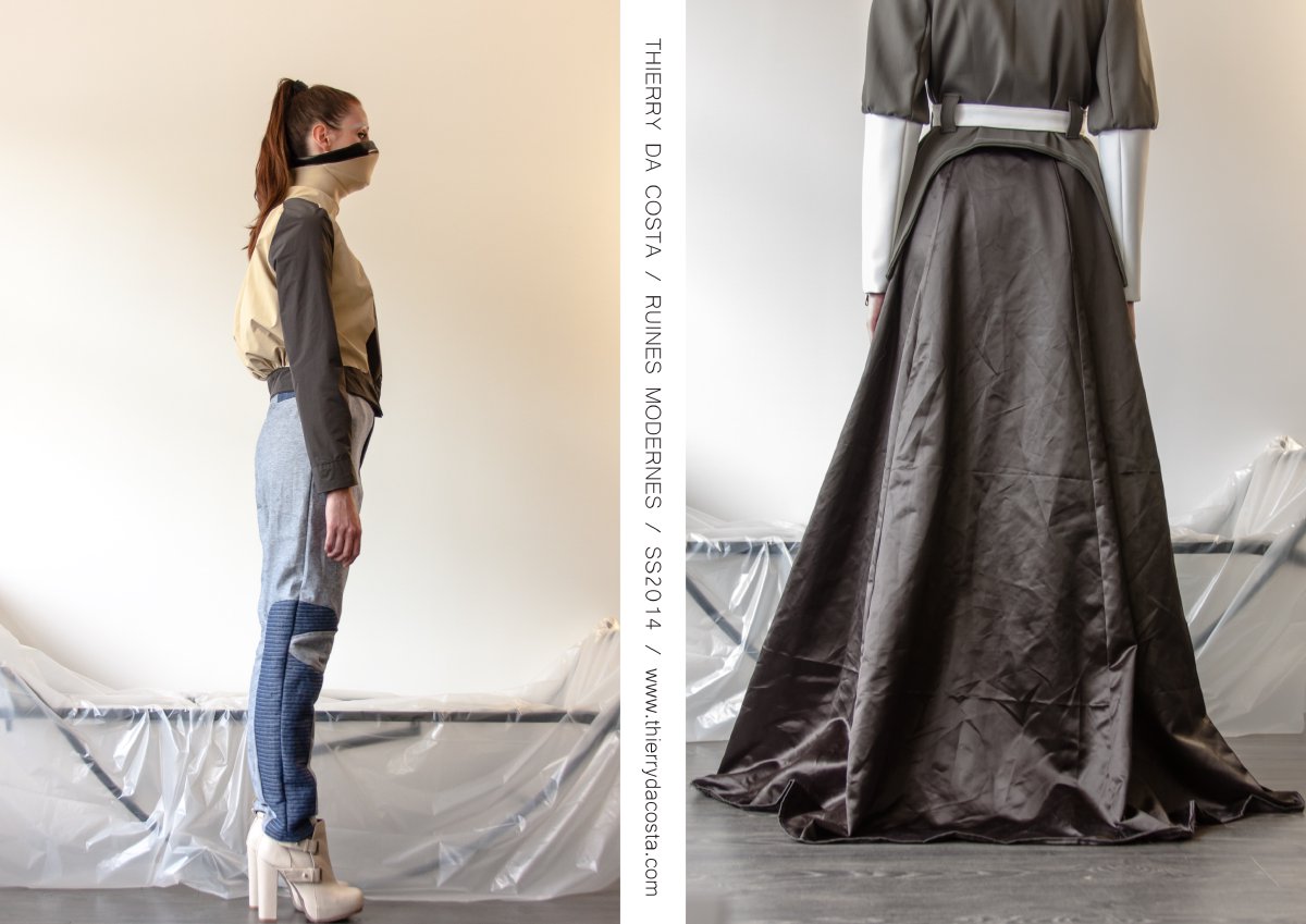 Collection 2014 Thierry DA COSTA - Look 4 Spaceship